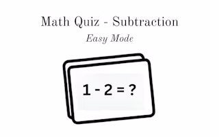 Math Quiz - Subtraction
